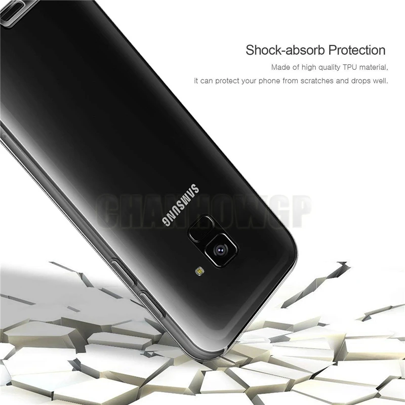 Чехол из мягкого ТПУ для Samsung Galaxy S6 S7 Edge S8 S9 A6 A8 Plus J4 J6 J8 2018 J3 J5 J7 Neo Core A3 A5 2017 Grand Prime |