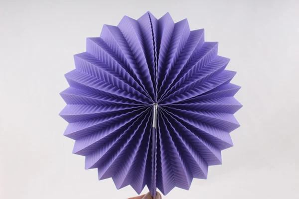 purple HAOCHU 10 шт./лот 19 см арбуз бумажный фонарь свадебный реквизит соты День рождения фестиваль события шарики для вечеринки украшения звезда подарок - Цвет: purple