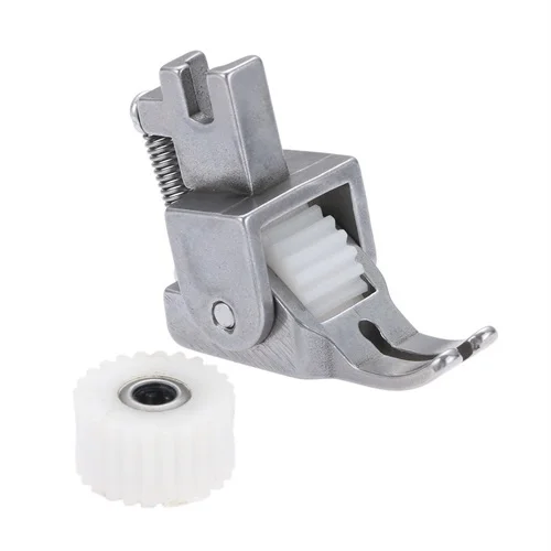 B Nylon Roller 1 шт. для швейной машины плоская роликовая машина скрученное колесо прижимная лапка Регулируемая прижимная лапка швейная машина принадлежности для ног - Цвет: B Nylon Roller