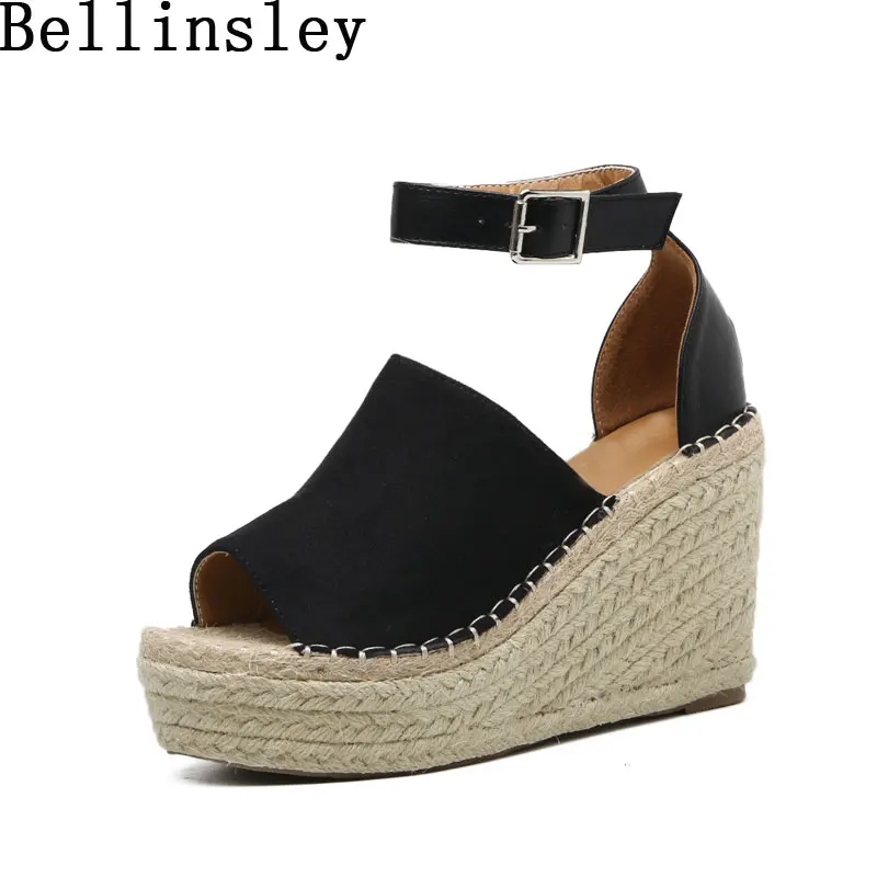 Bellinsley Для женщин на высоком каблуке открытые сандалии женские туфли высоких