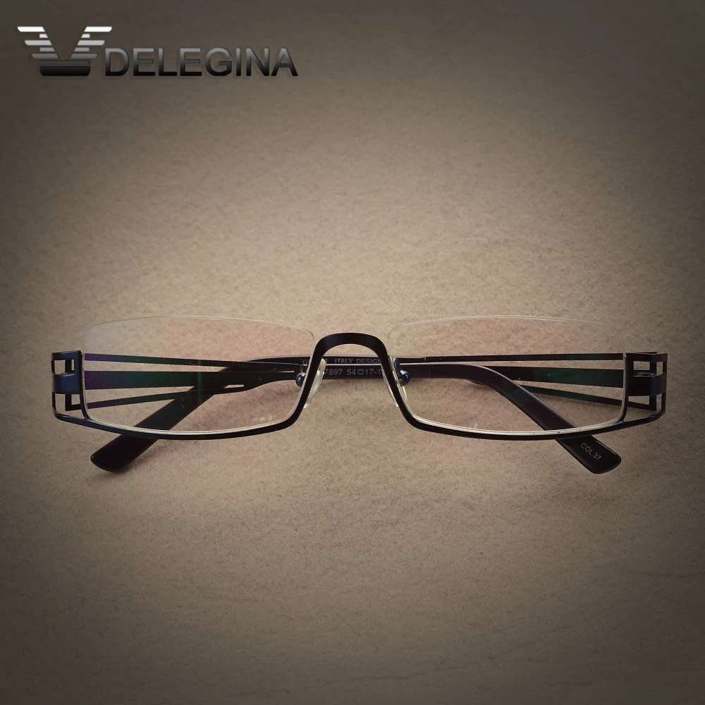 Половина оправы оправа для очков при близорукости Винтаж оптические по рецепту