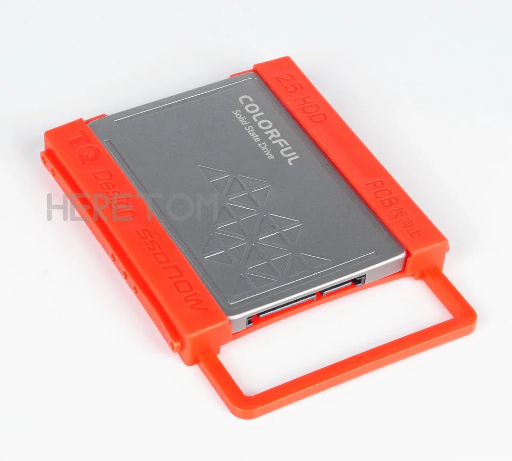 Heretom 4 шт./лот 2 5 до 3 дюймов SSD для HDD Монтажная рейка пластмассовый адаптер
