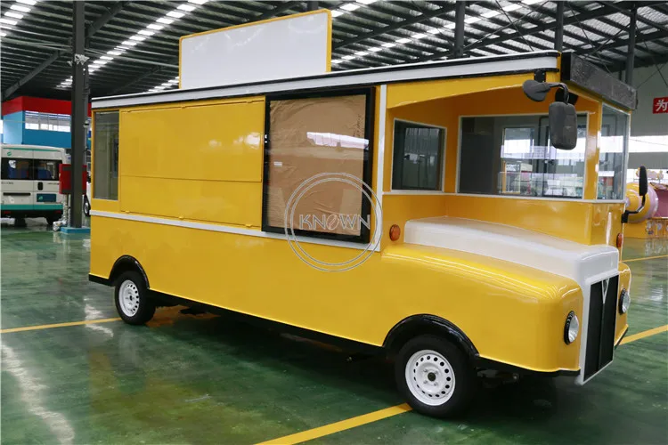4 9 м длинный винтажный электрический грузовик тележка для пищевых продуктов