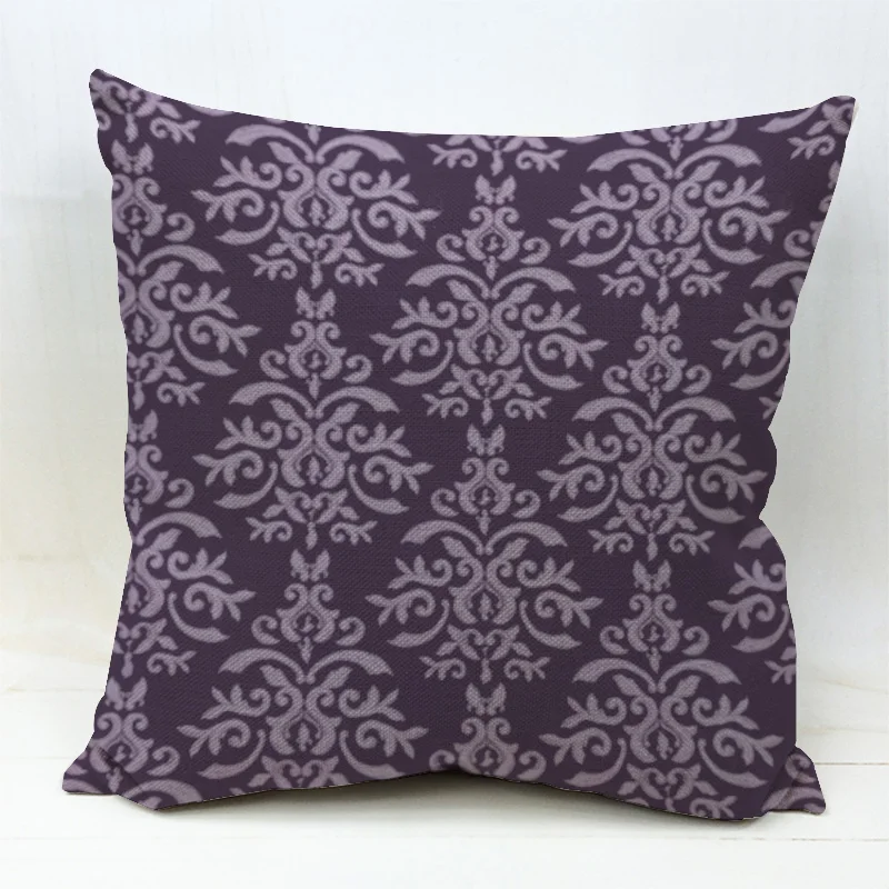 Высококачественный Фиолетовый турецкий этнический чехол с алмазным принтом