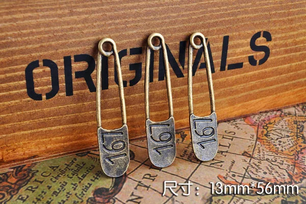 Бесплатная доставка Vintage Pin ручной Старинный Дом Предметы сплава DIY Подвеска