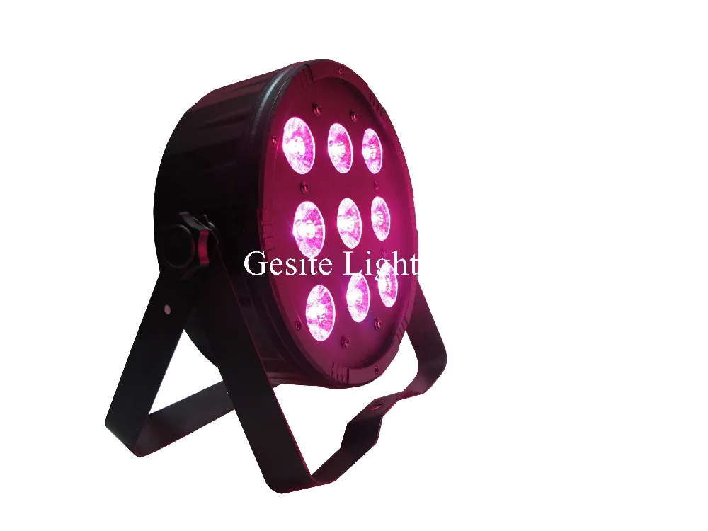 (12 шт./лот) par led rgbw 9*12w dmx wash light american dj 4 в 1 flat Светильник lamp|par rgbw|par rgbwdmx |