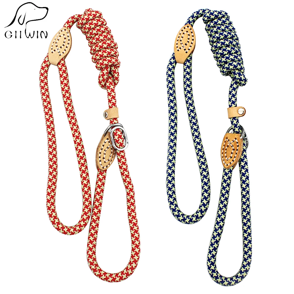 [GIIWIN] One piece собаки поводок и ошейник износоустойчивый для жгут нейлон