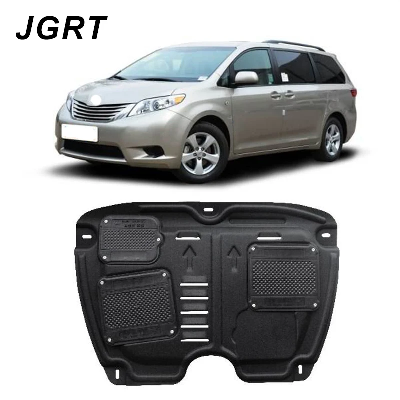 Стайлинг автомобиля для Toyota Sienna пластиковая стальная защита двигателя 2011-2015