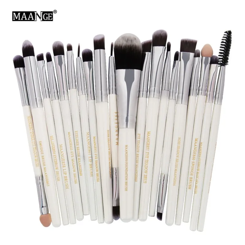 20 шт. профессиональные Мягкие кисти для макияжа|brand make up brushes|make brushesmake brushes |