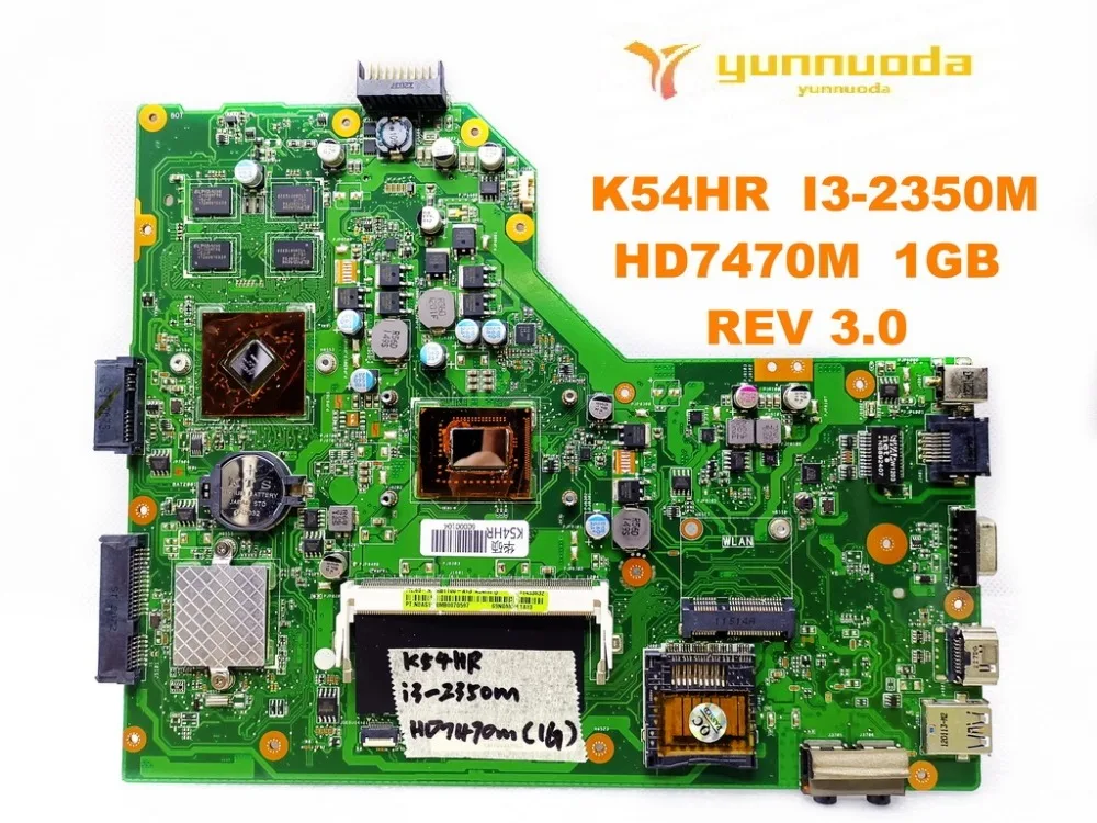 Оригинальный дизайн для ASUS K54HR Материнская плата ноутбука I3 2350M HD7470M 1 ГБ REV 3 0