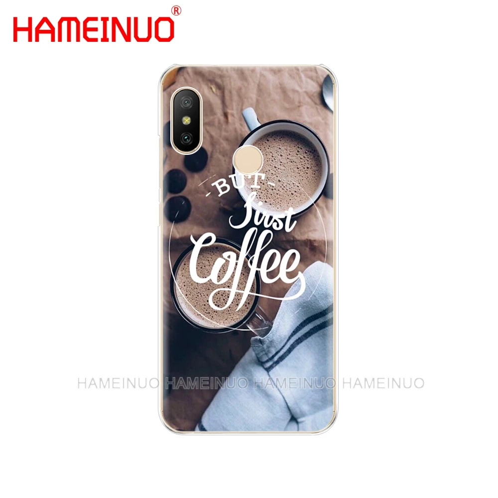 Чехол Ok But First Coffee для Xiaomi Mi 8 se A2 lite redmi 6 6a pro note PRO pocophone F1 s2 | Мобильные телефоны и
