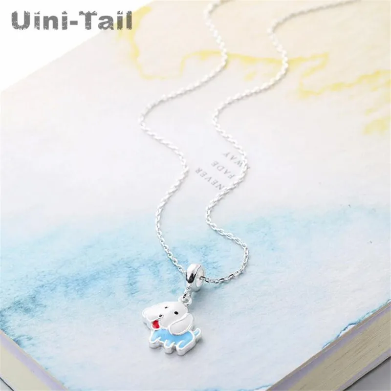 Лидер продаж новое ожерелье Uini-Tail из стерлингового серебра 925 пробы с милым