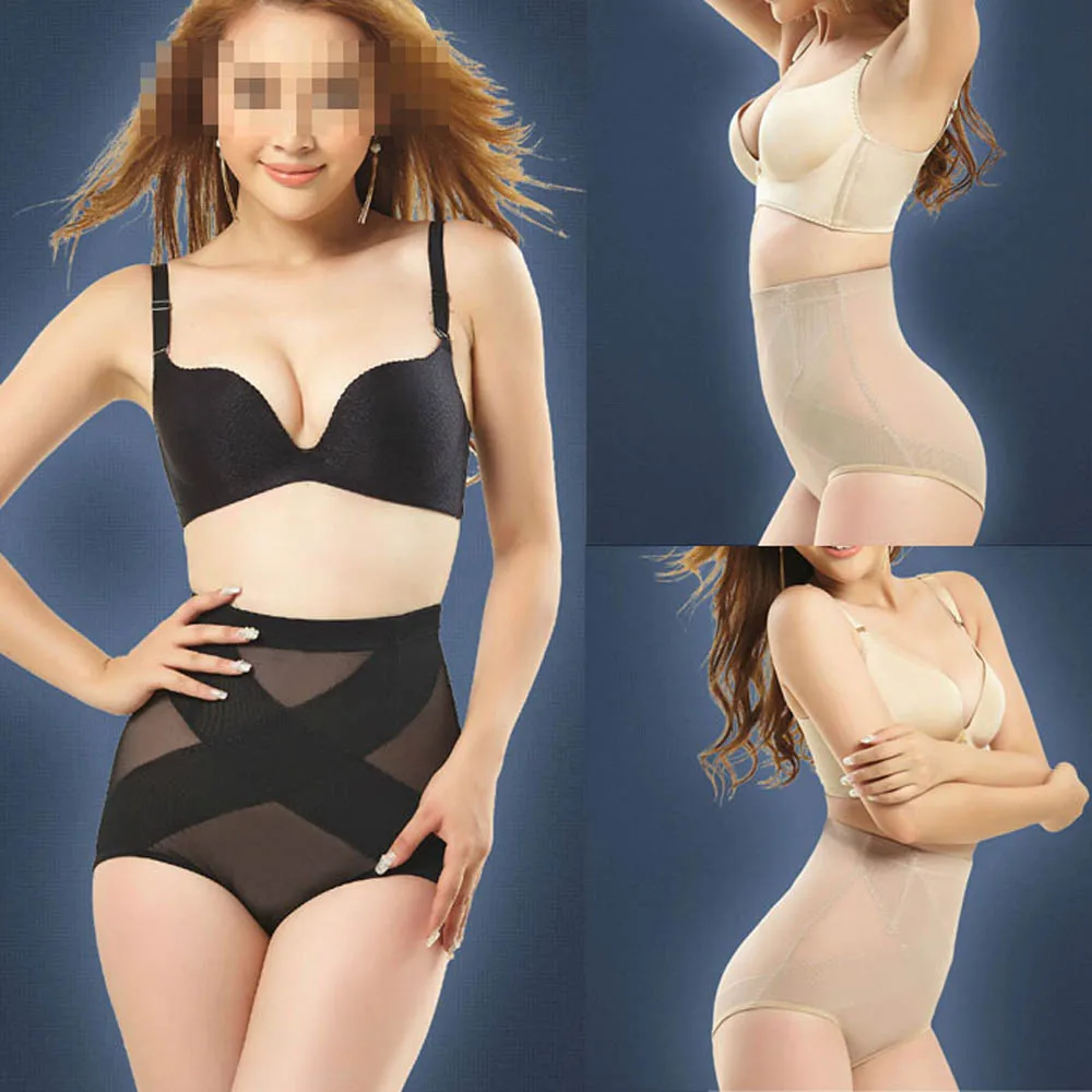 

2019 new body shapers Briefs women High Waist Body Shaper Underwear Briefs Control Slim Tummy Shapewear Briefs