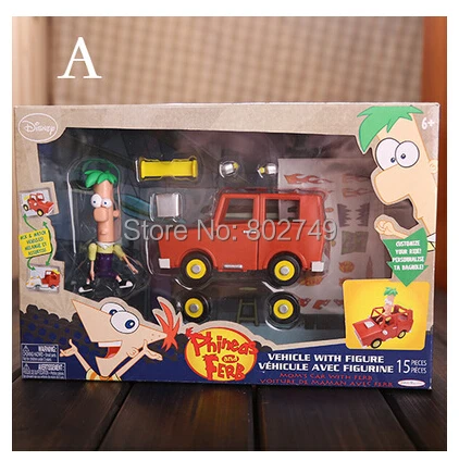 Классическая фигурка Перри платипус набор экшн фигурок с автомобилем|figures