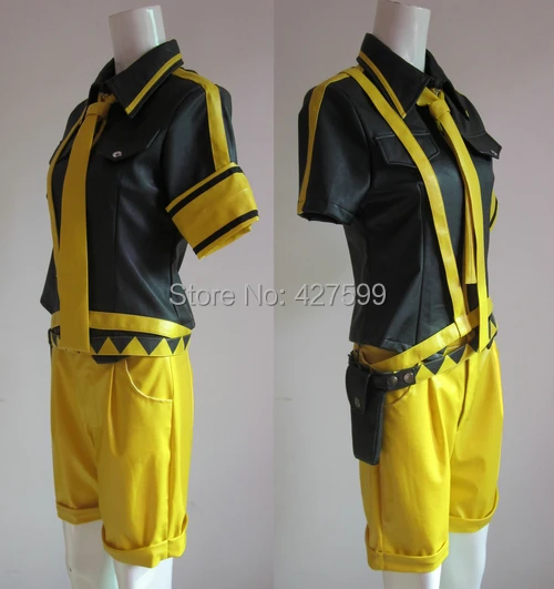 Vocaloid 2 Love is War Косплей кагамине Лен костюм костюмы на Хэллоуин|costumes halloween costumes|cosplay