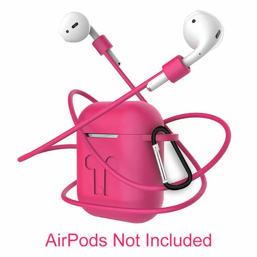 Huacp Мягкий силиконовый чехол для Apple Airpods Air Pods Аксессуары противоударный Bluetooth