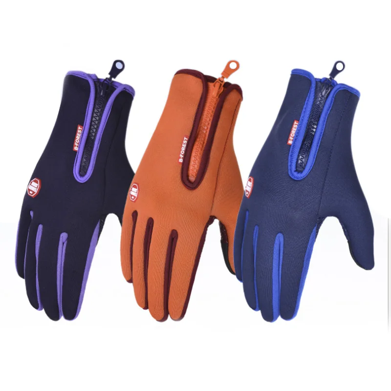 Зимние Hik перчатки для спорта на открытом воздухе с сенсорным экраном теплые