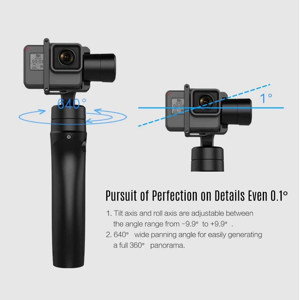 Hohem isteady Pro 3 оси ручной стабилизирующая подвеска с телефона держатель кронштейн для GoPro Hero 6/5/4/3 для sony RX0 для SJCAM Yi