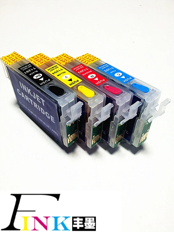 Многоразовый чернильный картридж T1291 для принтера Epson Stylus SX230 SX235W SX420W SX425W SX430W SX435W