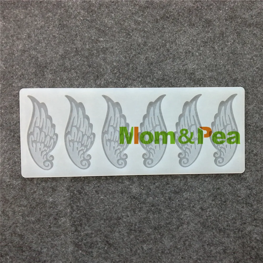 Mom & Pea CX025 Высококачественная силиконовая форма в форме крыла для шоколада