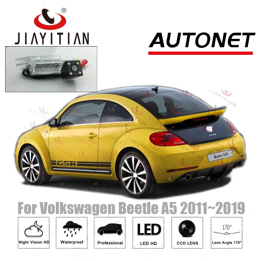 JIAYITIAN заднего вида Камера для VW Beetle A5 2011 2012 2013 /Backup Камера/номерной знак Камера автомобиля