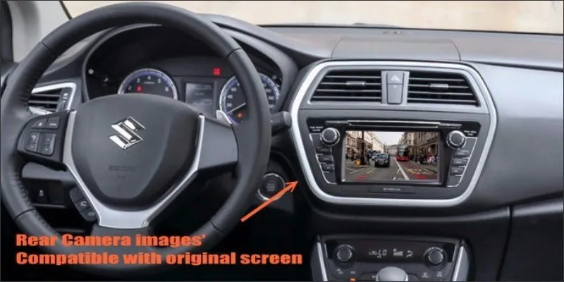 Вход RCA провод для Suzuki SX4 S-Cross Maruti SX4 2013~ задняя камера переключатель соединительный кабель