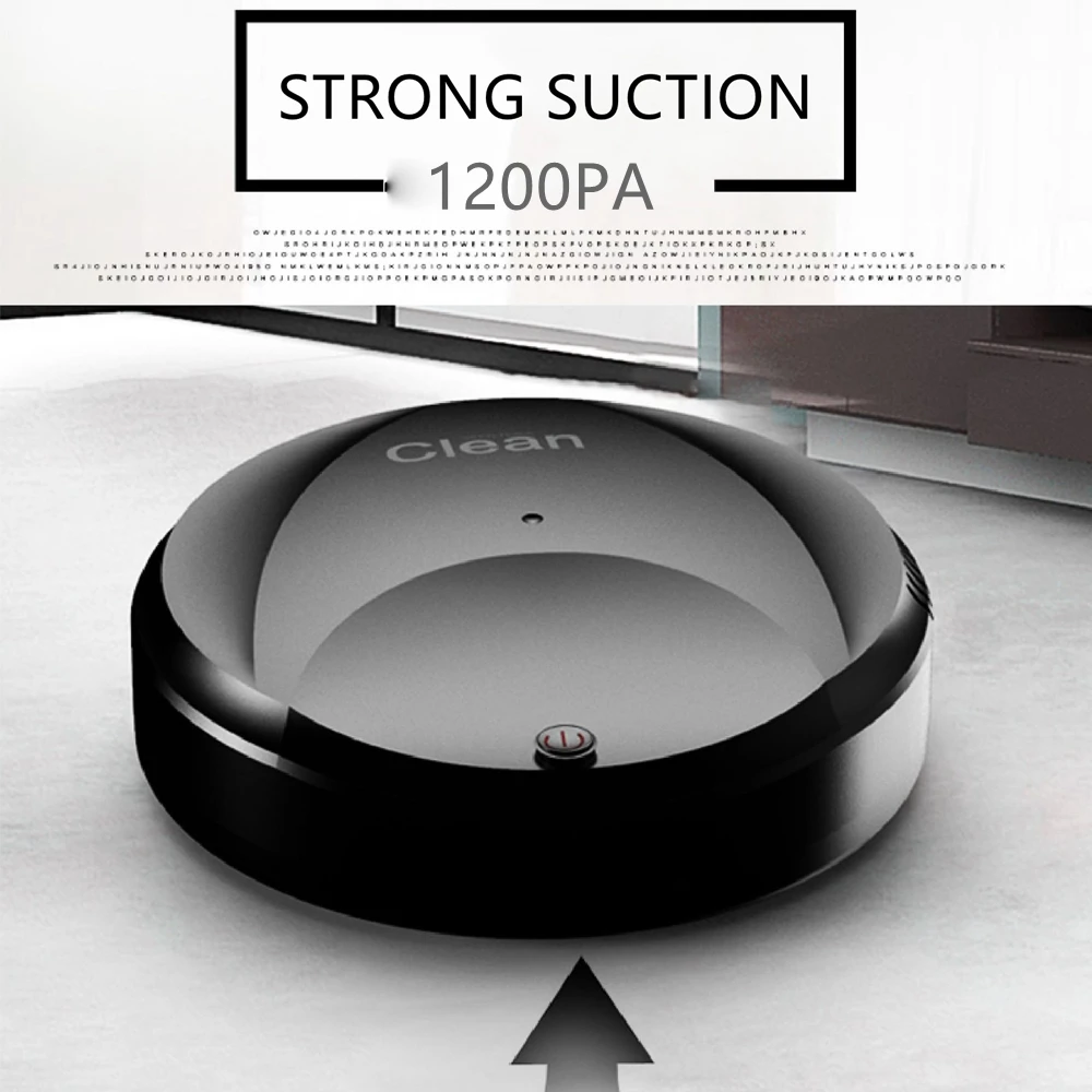 Автоматический робот пылесос мощное всасывание сухая подметание пола