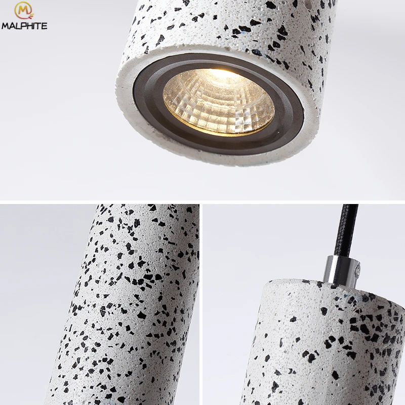 Простые скандинавские цилиндры подвесной светильник s люстра ing led hanglamp Лофт