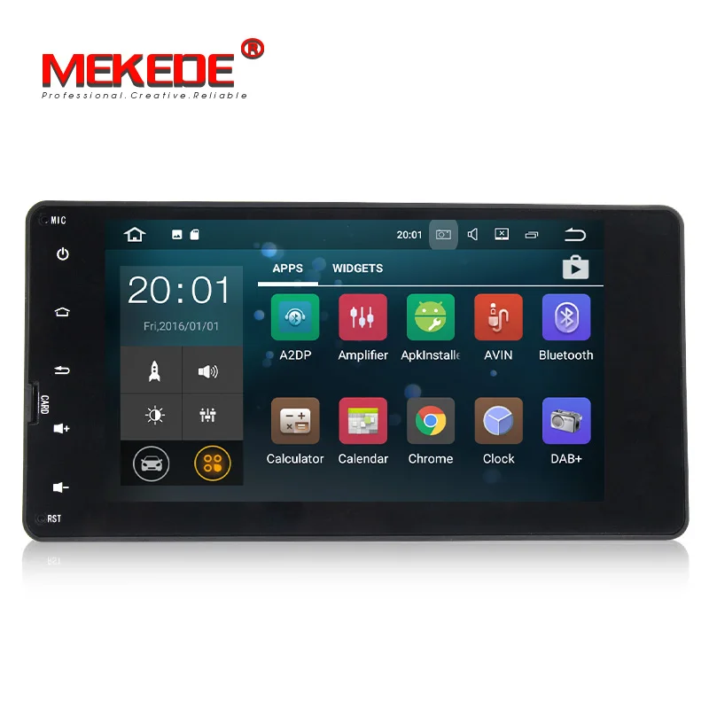 Автомобильный мультимедийный плеер Android 7 1 2G + 16G dvd Радио gps навигационный для