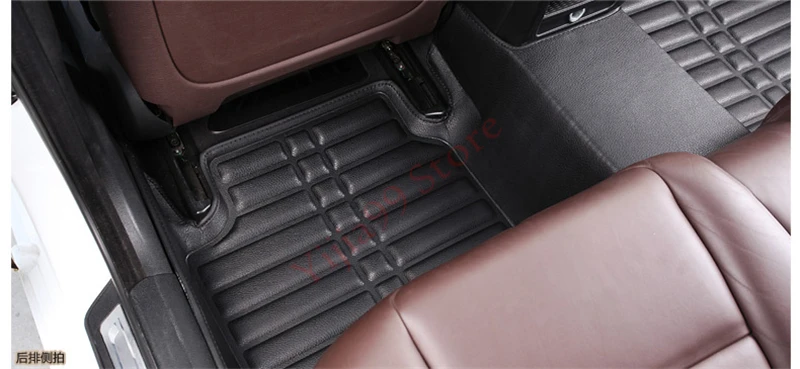 Черный 3D автомобильные коврики FloorLiner для Honda Civic 2006 2007 2008 2009 2010 2011 Авто Водонепроницаемый спереди и сзади ковер автомобильные коврики