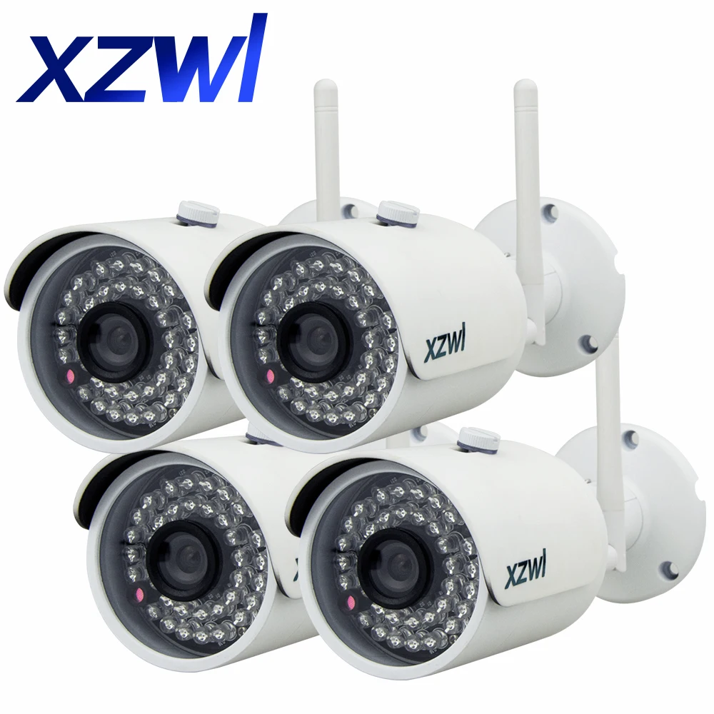 1280*720 P 1.0mp 36 шт. ИК Пуля IP Камера WI FI Беспроводной ONVIF IP66 Водонепроницаемый Открытый