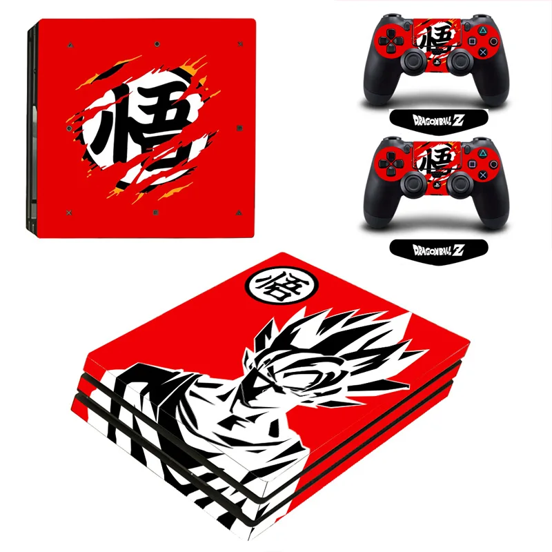 Виниловый чехол ARRKEO Dragon Ball наклейка PS4 Pro Защитная Наклейка для PlayStation 4 Консоль 2