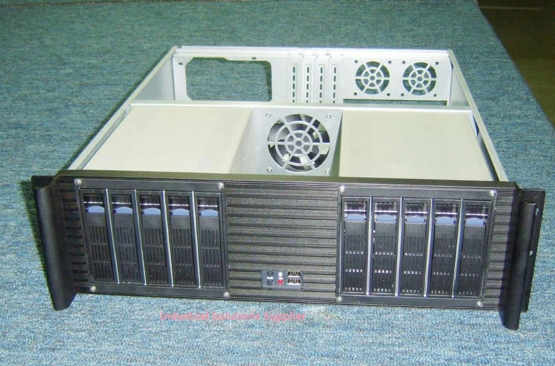 

New Quality Aluminum Panel 3U Server Computer Case 10 Hot Plug Hard Drive 3U Computer Case Belt Hard Drive Module