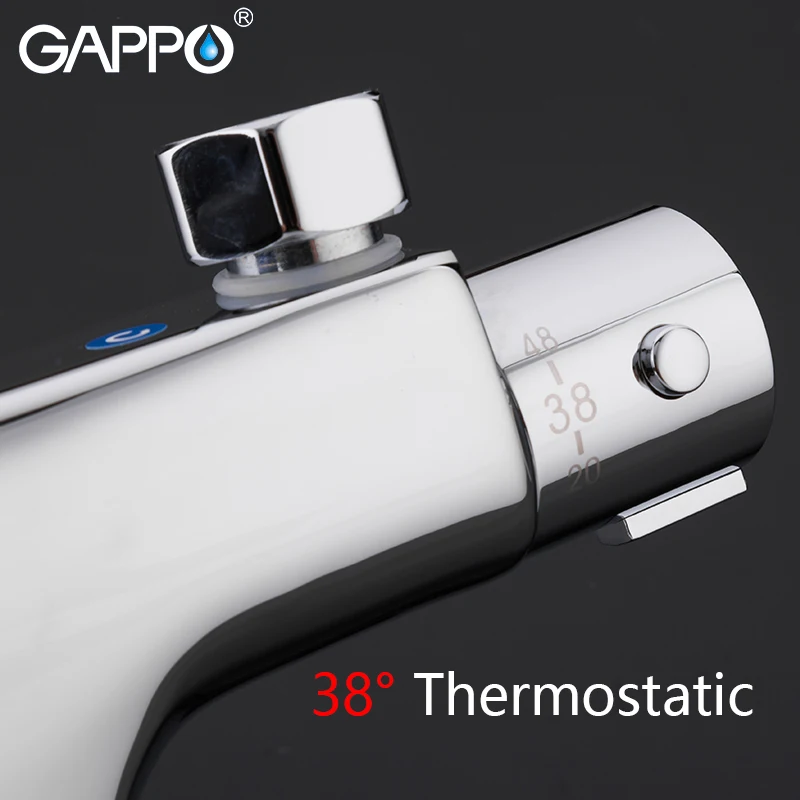 Gappothermoстатический смеситель для ванны с термостатом смесители ванной комнаты