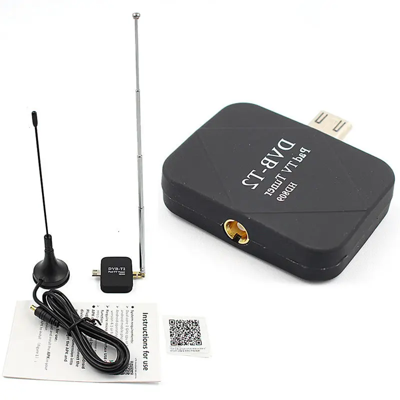ZYKER DVB T2 Pad USB TV тюнер HD антенна цифровое телевидение Stick Watch Live приемник для Android Phone
