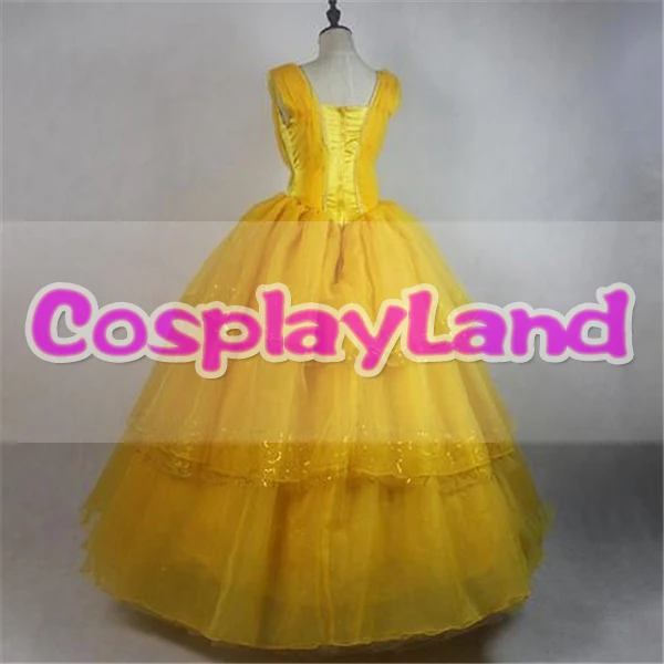 2017 фантазия Женский Хэллоуин косплей Красавица и Чудовище взрослый костюм