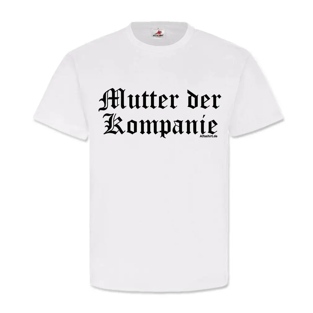 Mutter der Kompanie Bundeswehr Hauptfeldwebel Stabsfeldwebel Fun # 21520100% хлопок Повседневная трикотажная