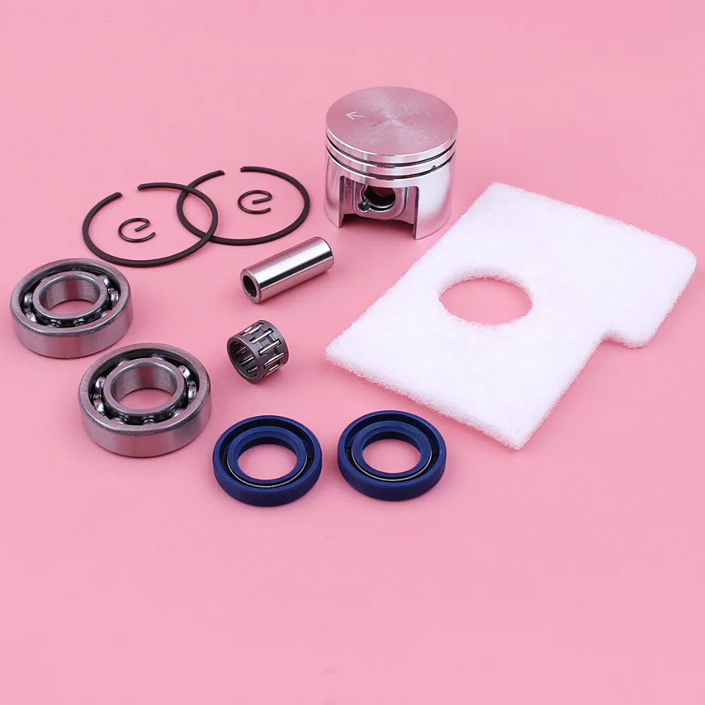 

38mm Piston Crank Bearing Oil Seal Air Filter Pin Ring Circlip Kit For Stihl MS180 018 MS 180 Chainsaw Spare Part