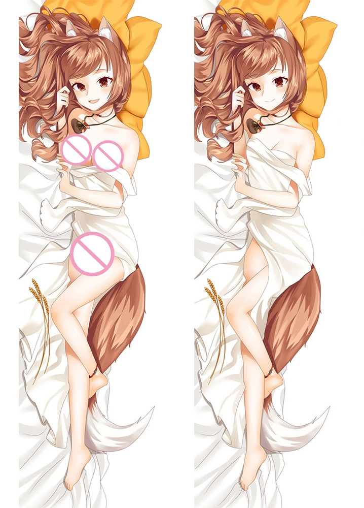 Обновленный японский аниме Spice and Wolf Holo otaku декоративный чехол для подушки