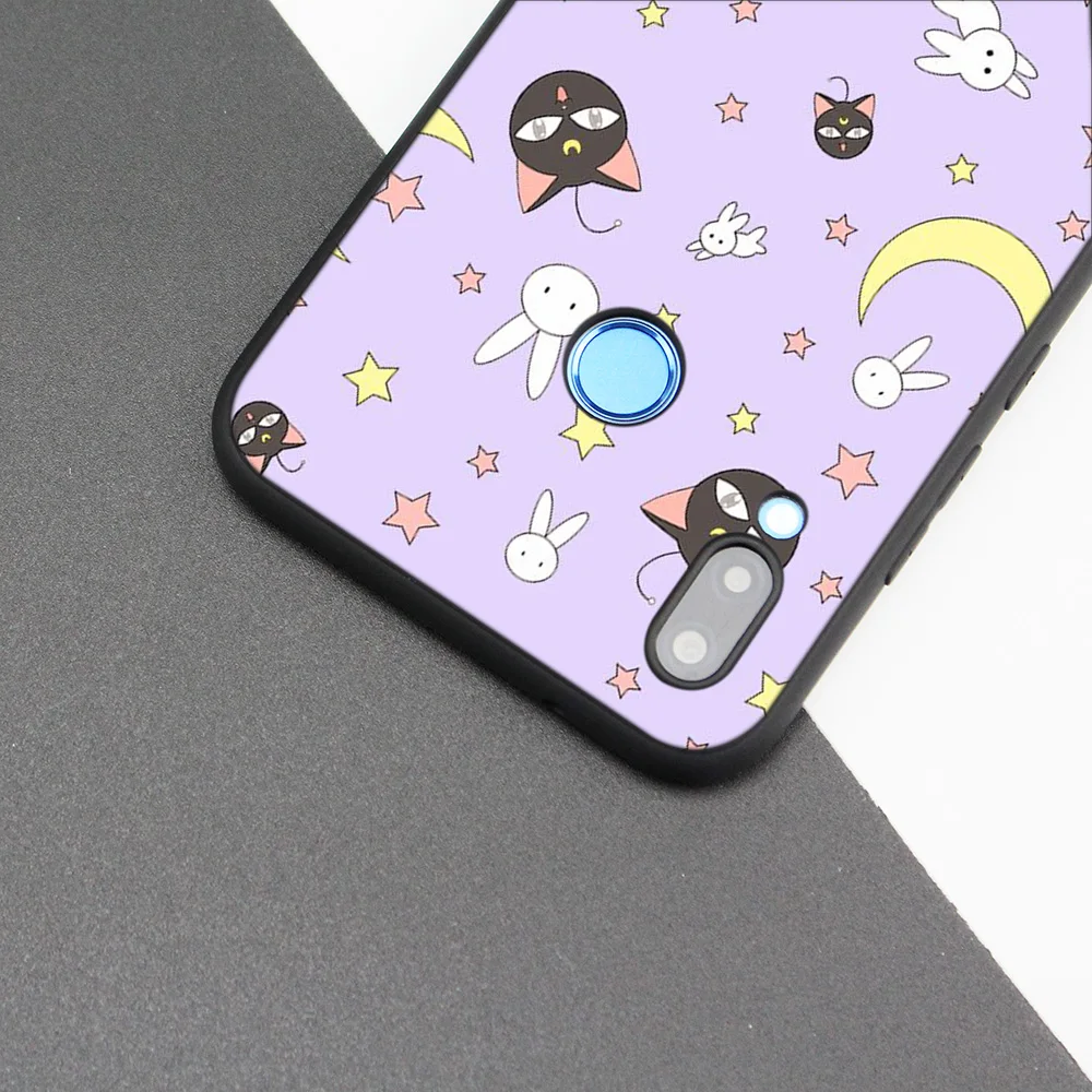 Силиконовый чехол для huawei P20 P10 P9 P8 Lite Pro P Smart+ Nova 3i 3E чехол для телефона s Сейлор Мун