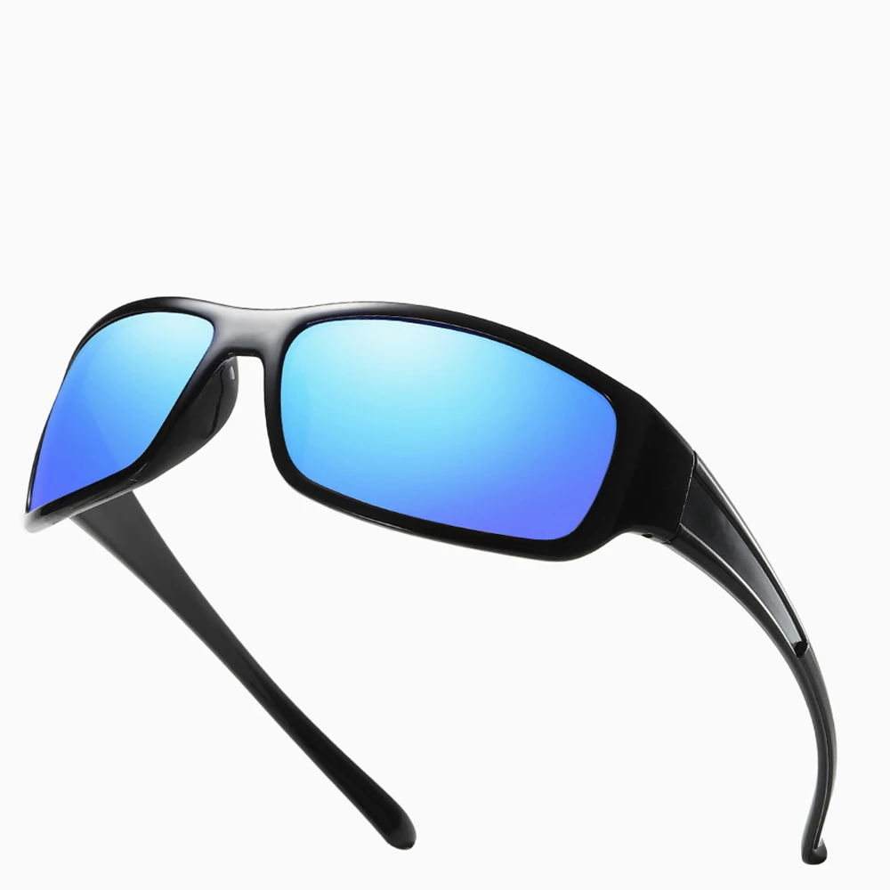 2019 Солнцезащитные очки Мужские поляризационные зеркальные солнцезащитные