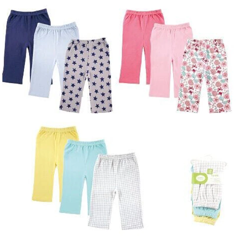 Брюки Детские демисезонные с мультяшным принтом на возраст 0 12 месяцев 3 шт.|leggings