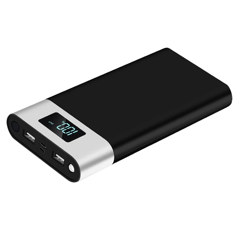 Универсальный внешний аккумулятор 20000 мАч с двумя USB портами для Iphone 7 8 Plus Xiaomi Samsung
