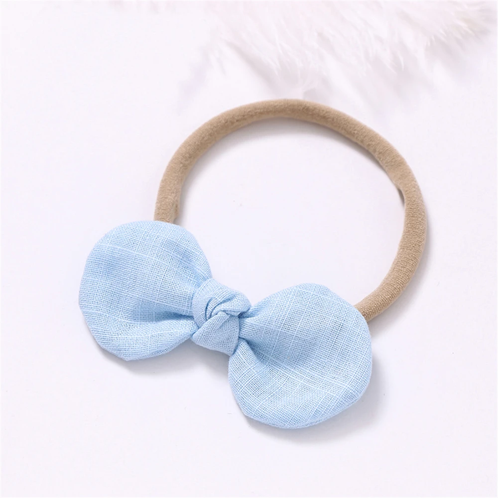 8 шт./лот высокое качество ручная работа повязка на голову с бантом для милых