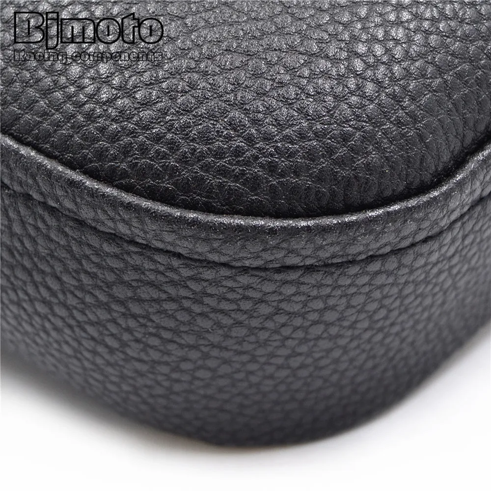 

SC02C-883 Flame Patte Rear Passenger Cushion 8 Suction Cups Pillion Pad Suction Seat For Harley Dyna Sportster Softail Touring