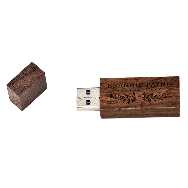 Walnut wood JASTER Пользовательский логотип Деревянная Карта памяти usb 2,0 usb флеш-накопитель ручка-накопитель 4g 16gb 32gb 64gb U диск свадебный подарок бизнес - Цвет: Walnut wood
