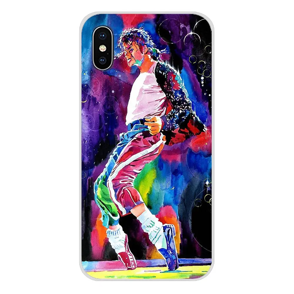 Для Xiaomi Mi4 Mi5 Mi5S Mi6 Mi A1 A2 5X 6X 8 9 Lite SE Pro Max Mix 2 3 2S Аксессуары Оболочка Чехол для Michael jackson