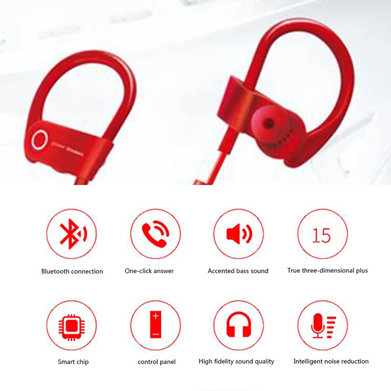 Bluetooth наушники гарнитура стерео бас Беспроводной спортивная Гарнитура 5 0 с