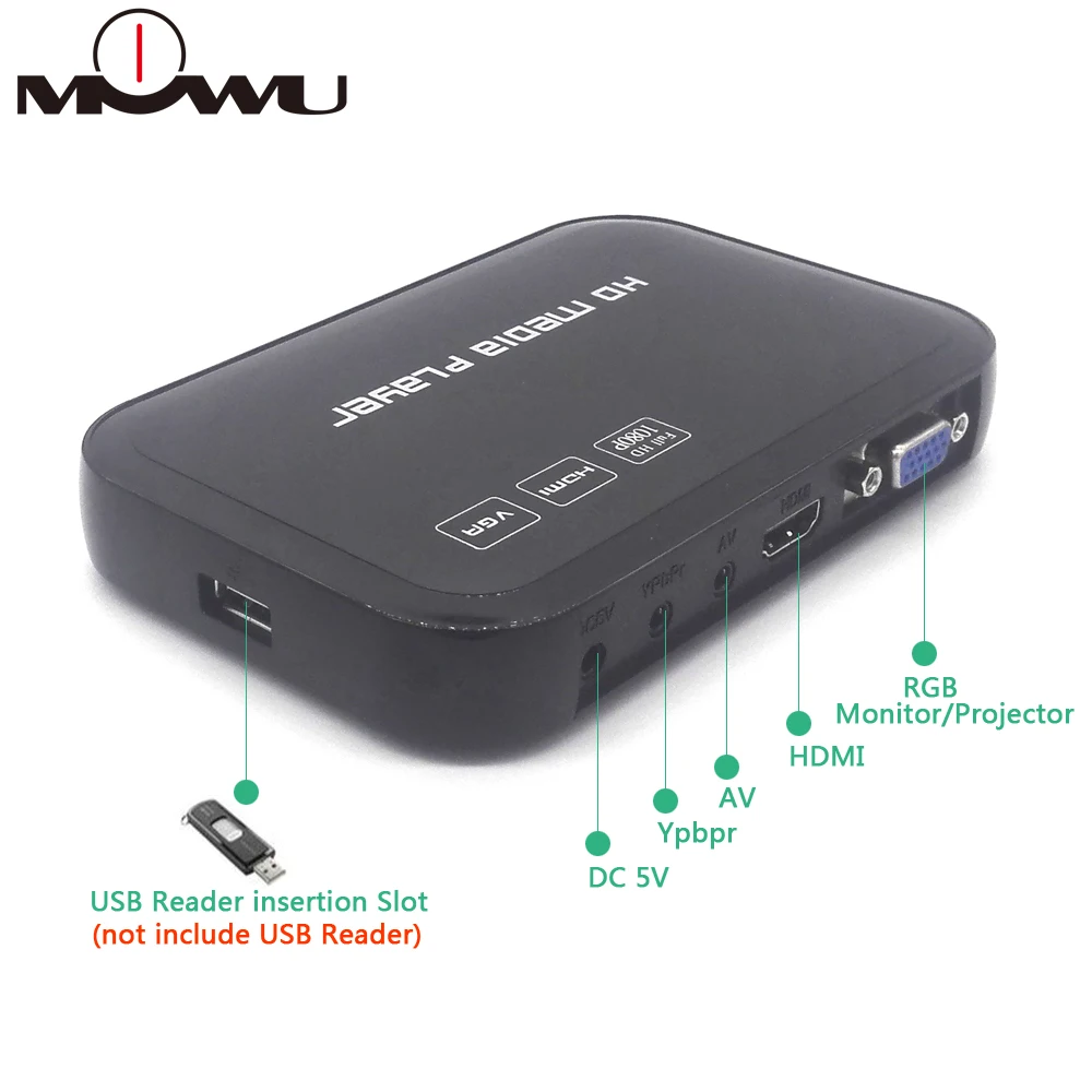 1080 p Full HD HDMI медиа плеер H.264 MKV HDD HDMI медиа плеер центр USB OTG SD AV tv AVI RMVB RM