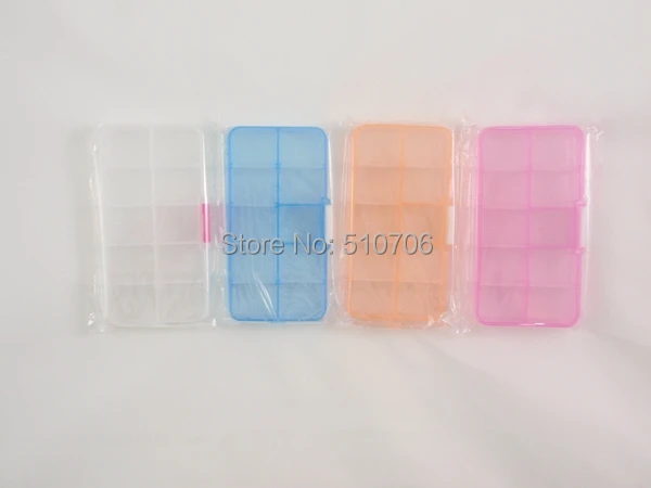 Free Shipping+Wholesale Adjustable 10 Compartment Plastic Storage Box For Jewelry Earring Tool Container Organizer 300pcs/lot | Дом и сад